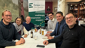 5. Stammtisch der Europa-Union Halle-Saalekreis e.V. im Wildschütz Foto: Vogt
